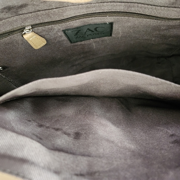 Preowned Zac Posen Bow Tote tan color - Picture 9 of 14